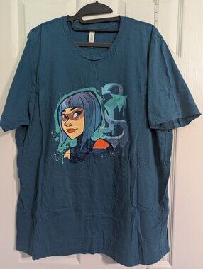 Fortnite Teal Short-Sleeve Graphic Tee with Multicolor Illustration